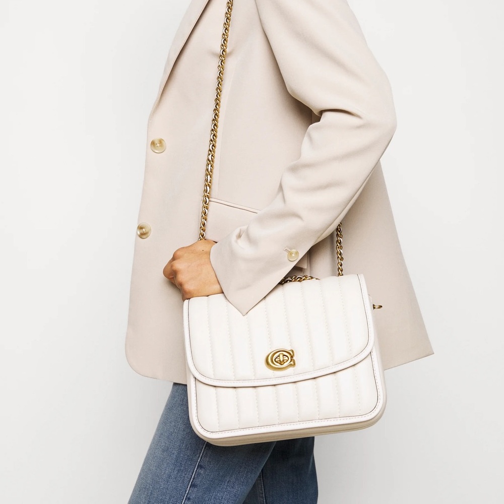 COACH Madison Shoulder Bag With Quilting